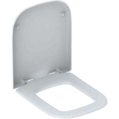 Couvercle de WC Geberit myDay blanc avec fermeture douce - Publicité Couvercle de WC Geberit myDay blanc avec fermeture douce - Publicité