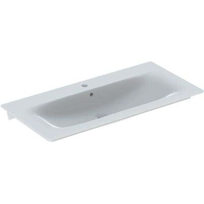 Lavabo GEBERIT Renova - 100x48 cm, Blanc, Angulaire - Lavabo - Publicité Lavabo GEBERIT Renova - 100x48 cm, Blanc, Angulaire - Lavabo - Publicité