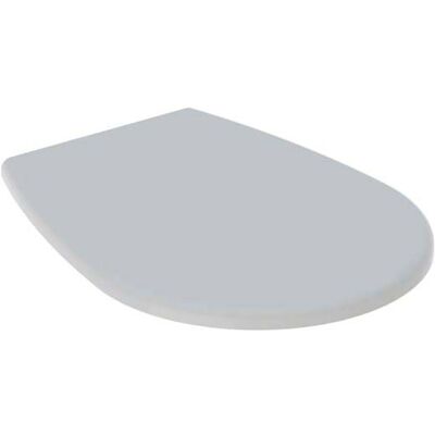 Siège de WC Geberit Manhattan - Durable, fixation par le bas, charnières en acier inoxydable - Publicité Siège de WC Geberit Manhattan - Durable, fixation par le bas, charnières en acier inoxydable - Publicité