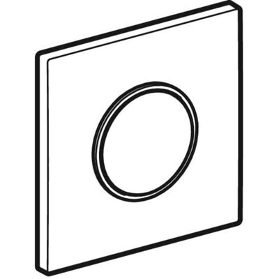 Geberit BetPl. HyTouch UR Sigma10 - Plaque de chasse simple - Publicité Geberit BetPl. HyTouch UR Sigma10 - Plaque de chasse simple - Publicité