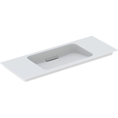 Lavabo Compact Blanc Geberit - Mobilier de Salle de Bain - Publicité Lavabo Compact Blanc Geberit - Mobilier de Salle de Bain - Publicité
