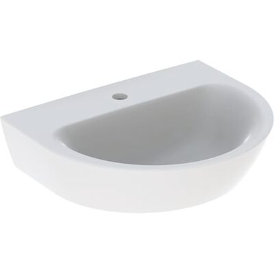 Lavabo Geberit Renova - 55x45cm Blanc Céramique - Publicité Lavabo Geberit Renova - 55x45cm Blanc Céramique - Publicité