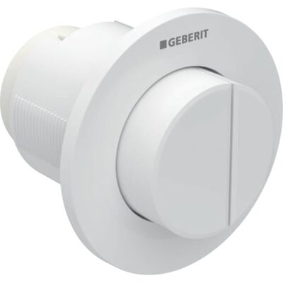 Geberit Modèle 116.044.11.1 - Système de double chasse - Blanc - Publicité Geberit Modèle 116.044.11.1 - Système de double chasse - Blanc - Publicité