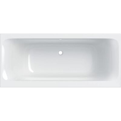Baignoire rectangulaire Keramag Tawa - 2 personnes, bord étroit, évacuation centrale - Publicité Baignoire rectangulaire Keramag Tawa - 2 personnes, bord étroit, évacuation centrale - Publicité