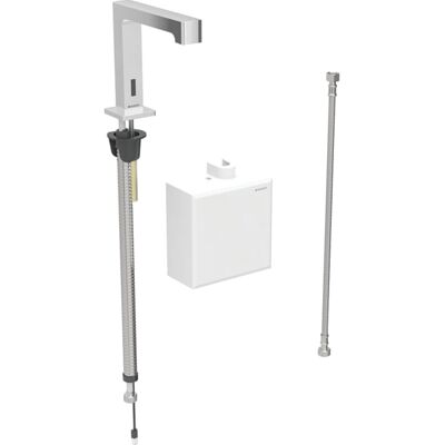 Geberit Brandta - Robinet infrarouge - Chrome brillant - Secteur public - Publicité Geberit Brandta - Robinet infrarouge - Chrome brillant - Secteur public - Publicité