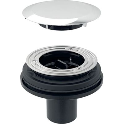 Geberit D90 Drain de receveur de douche - DN 50, Ø 50 mm, Sans siphon - Publicité Geberit D90 Drain de receveur de douche - DN 50, Ø 50 mm, Sans siphon - Publicité