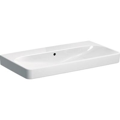 Lavabo Blanc Geberit Smyle Square - Lavabo - Publicité Lavabo Blanc Geberit Smyle Square - Lavabo - Publicité