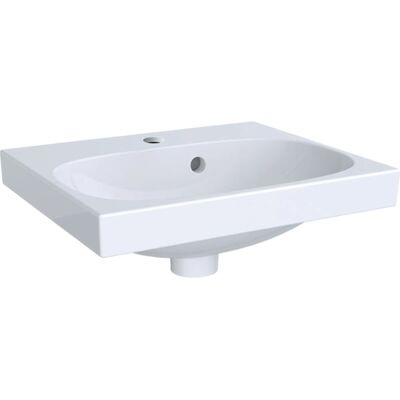 Lavabo mural Geberit Acanto - 45x38cm - Blanc - Publicité Lavabo mural Geberit Acanto - 45x38cm - Blanc - Publicité