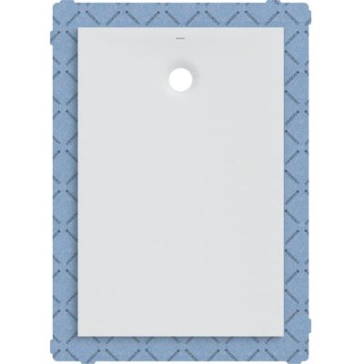 Geberit Keramag Bac de douche rectangulaire - Sans barrière, 80x120cm - Publicité Geberit Keramag Bac de douche rectangulaire - Sans barrière, 80x120cm - Publicité