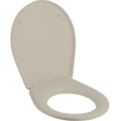 Couvercle de toilette Geberit Renova N° 1 - Avec couvercle, charnières en acier inoxydable - RENOVA COMPACT - Publicité Couvercle de toilette Geberit Renova N° 1 - Avec couvercle, charnières en acier inoxydable - RENOVA COMPACT - Publicité