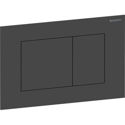 Geberit Sigma 40 Plaque de chasse carrée - Plaque de chasse - Publicité Geberit Sigma 40 Plaque de chasse carrée - Plaque de chasse - Publicité