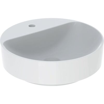 Lavabo sur plan Geberit VariForm rond - Lavabo - Publicité Lavabo sur plan Geberit VariForm rond - Lavabo - Publicité
