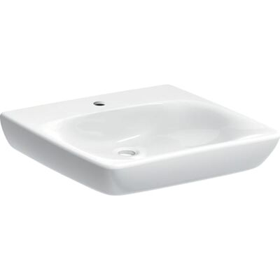 Keramag 258557 Lavabo Blanc Fixé au Mur - Lavabo - Publicité Keramag 258557 Lavabo Blanc Fixé au Mur - Lavabo - Publicité