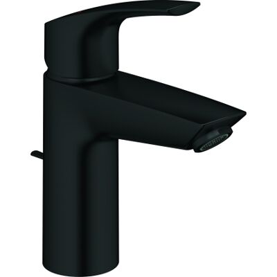 Grohe Eurosmart mitigeur lavabo 332652433 1/2", taille S, avec garniture de vidage , noir mat - Publicité Grohe Eurosmart mitigeur lavabo 332652433 1/2", taille S, avec garniture de vidage , noir mat - Publicité