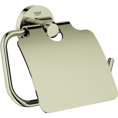 Grohe Essentials Porte-Papier WC Nickel - 40367BE1 - Publicité Grohe Essentials Porte-Papier WC Nickel - 40367BE1 - Publicité