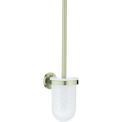 Ensemble de brosses WC Grohe Nickel Brossé - Modèle Mural - WC-Set - Publicité Ensemble de brosses WC Grohe Nickel Brossé - Modèle Mural - WC-Set - Publicité