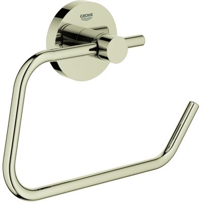 Grohe Modèle 40689BE1 - Porte-papier toilette en nickel - Publicité Grohe Modèle 40689BE1 - Porte-papier toilette en nickel - Publicité
