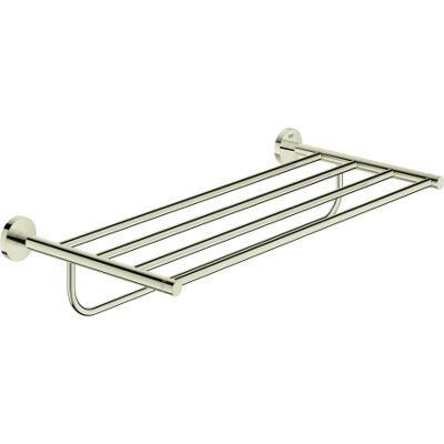 Grohe Modèle 40800BE1 Porte-serviettes Murale Nickel Forme Ronde - Publicité Grohe Modèle 40800BE1 Porte-serviettes Murale Nickel Forme Ronde - Publicité