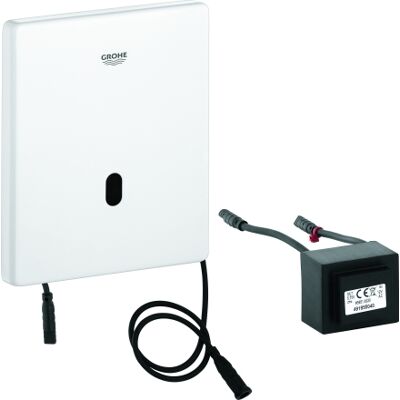 Plaque Grohe Modèle 42452 - Protection infrarouge pour urinoir - Publicité Plaque Grohe Modèle 42452 - Protection infrarouge pour urinoir - Publicité