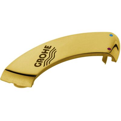 Capuchon de levier Grohe 46230G00 en or - Publicité Capuchon de levier Grohe 46230G00 en or - Publicité