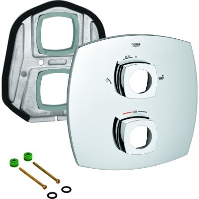 Grohe Rosette 47932 - Ensemble de mélangeur pour baignoire avec AquaDimmer Eco - Publicité Grohe Rosette 47932 - Ensemble de mélangeur pour baignoire avec AquaDimmer Eco - Publicité