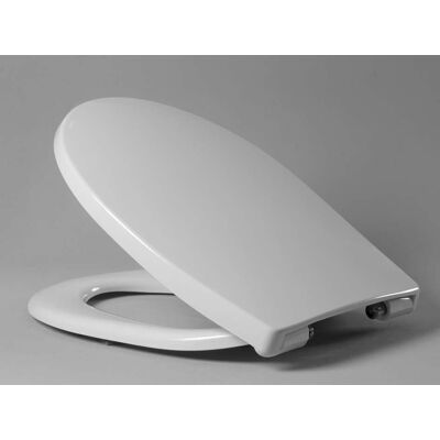 Cuvette WC Haro Pergamon - Charnières en inox - Écrou FastFix - Excentrique - Publicité Cuvette WC Haro Pergamon - Charnières en inox - Écrou FastFix - Excentrique - Publicité