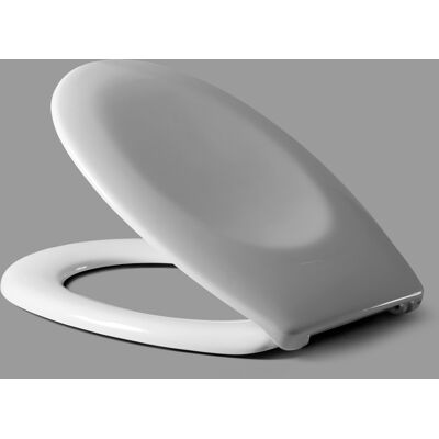 Abattant WC Haro Baltic 507415 blanc , charnières en acier inoxydable, écrou FastFix, 2 points - Publicité Abattant WC Haro Baltic 507415 blanc , charnières en acier inoxydable, écrou FastFix, 2 points - Publicité
