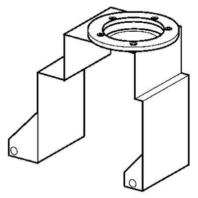 Hansa Support de montage complet - Mounting bracket - Publicité Hansa Support de montage complet - Mounting bracket - Publicité