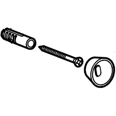 Hansa Kit de fixation - 59913812 pour Système de Douche 4419 - Publicité Hansa Kit de fixation - 59913812 pour Système de Douche 4419 - Publicité