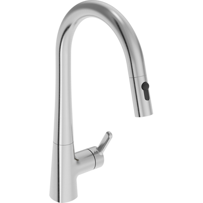 Robinet de Cuisine Hansa Designo avec Flexible Extensible - Kitchen Faucet - Publicité Robinet de Cuisine Hansa Designo avec Flexible Extensible - Kitchen Faucet - Publicité