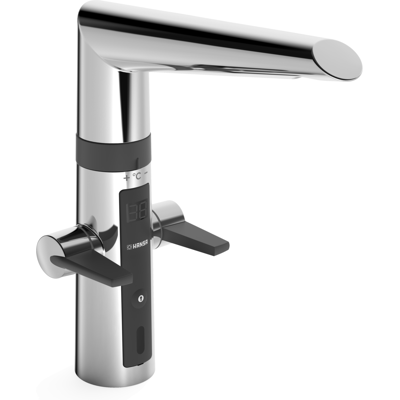 Hansa Hansafit Hybrid - Robinet de cuisine - Contrôle sans contact infrarouge - 193mm Projection - Publicité Hansa Hansafit Hybrid - Robinet de cuisine - Contrôle sans contact infrarouge - 193mm Projection - Publicité
