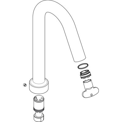 Hansgrohe Axor Citterio M Robinet de baignoire 4 trous - Rebord de baignoire - Publicité Hansgrohe Axor Citterio M Robinet de baignoire 4 trous - Rebord de baignoire - Publicité