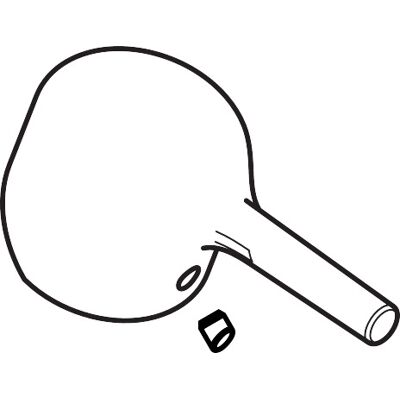 Poignée chromée Hansgrohe Talis S - Poignée de robinet - Publicité Poignée chromée Hansgrohe Talis S - Poignée de robinet - Publicité
