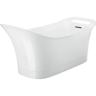 Baignoire indépendante Hansgrohe Urquiola - 1800x600mm - Blanc - Publicité Baignoire indépendante Hansgrohe Urquiola - 1800x600mm - Blanc - Publicité