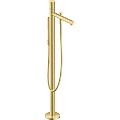 Mitigeur de baignoire Hansgrohe Axor Uno - Laiton Brossé - Publicité Mitigeur de baignoire Hansgrohe Axor Uno - Laiton Brossé - Publicité