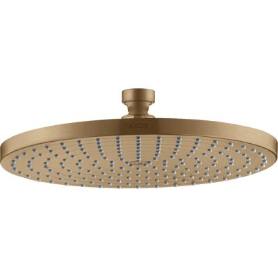 Pomme de douche Hansgrohe Axor Starck 240mm - RainAir, Bronze Brossé - Publicité Pomme de douche Hansgrohe Axor Starck 240mm - RainAir, Bronze Brossé - Publicité