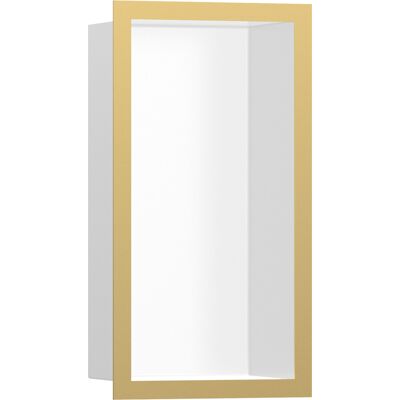 Miroir Murale Hansgrohe XtraStoris - Acier, Cadre Doré - 300x150x100 - Publicité Miroir Murale Hansgrohe XtraStoris - Acier, Cadre Doré - 300x150x100 - Publicité