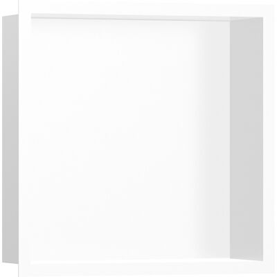 Hansgrohe XtraStoris Nicho Murale - Acier inoxydable - 300x300x100 mm - Publicité Hansgrohe XtraStoris Nicho Murale - Acier inoxydable - 300x300x100 mm - Publicité