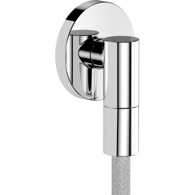 Connecteur de douche Hansgrohe FixFit Fine S - Chrome - Type de douche - Publicité Connecteur de douche Hansgrohe FixFit Fine S - Chrome - Type de douche - Publicité