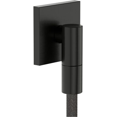 Raccord mural Hansgrohe FixFit Fine E - Chrome Noir pour Douche - Publicité Raccord mural Hansgrohe FixFit Fine E - Chrome Noir pour Douche - Publicité