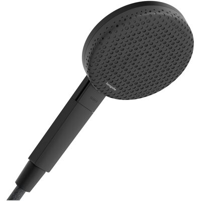 Hansgrohe Raindance Alive Select S - Noir mat de 125mm - Tête de douche - Publicité Hansgrohe Raindance Alive Select S - Noir mat de 125mm - Tête de douche - Publicité