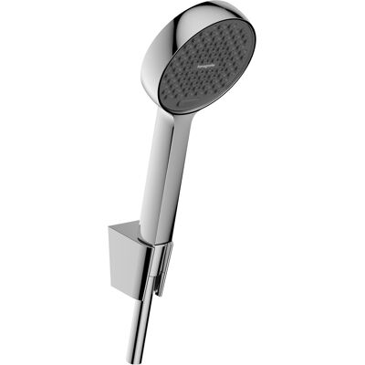 Support de pommeau de douche Hansgrohe Activera Select S 95 28054000 2 jets, Ø 95 mm, flexible de douche 1600 mm, chromé - Publicité Support de pommeau de douche Hansgrohe Activera Select S 95 28054000 2 jets, Ø 95 mm, flexible de douche 1600 mm, chromé - Publicité