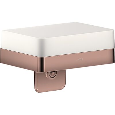 Hansgrohe Distributeur de lotion Axor 42819300 avec étagère, verre, or rouge poli - Publicité Hansgrohe Distributeur de lotion Axor 42819300 avec étagère, verre, or rouge poli - Publicité