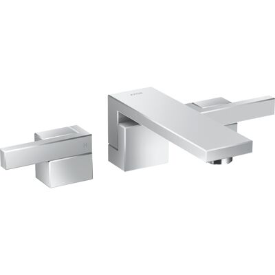 Mitigeur lavabo encastré 3 trous Hansgrohe Edge - Chrome - Publicité Mitigeur lavabo encastré 3 trous Hansgrohe Edge - Chrome - Publicité
