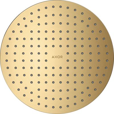 Hansgrohe Axor Tête de Douche - Or Brossé - 250mm, PowderRain, Montage plafond - Publicité Hansgrohe Axor Tête de Douche - Or Brossé - 250mm, PowderRain, Montage plafond - Publicité