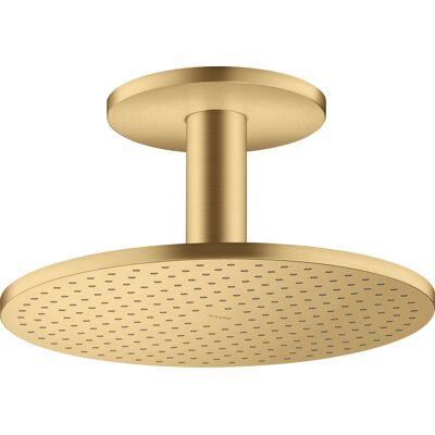 Hansgrohe Axor ShowerSolutions Douche de Plafond 300mm - Or Brossé - Publicité Hansgrohe Axor ShowerSolutions Douche de Plafond 300mm - Or Brossé - Publicité
