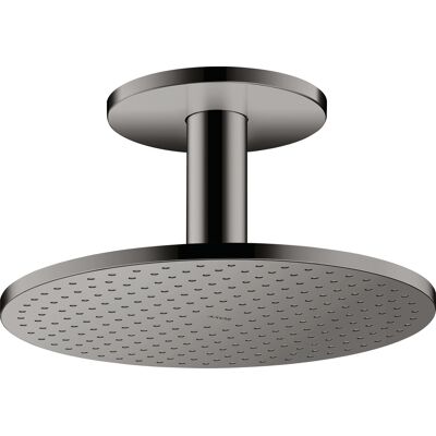 Hansgrohe Axor douche de tête 35301330 avec raccordement au plafond, chrome noir poli - Publicité Hansgrohe Axor douche de tête 35301330 avec raccordement au plafond, chrome noir poli - Publicité