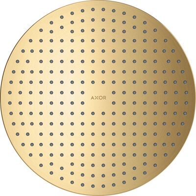 Hansgrohe Axor douche de tête 35305250 plafond, installation encastrée, aspect or brossé - Publicité Hansgrohe Axor douche de tête 35305250 plafond, installation encastrée, aspect or brossé - Publicité