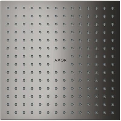 Hansgrohe Axor Tête de douche 250/250 Chrome Noir Polie - Publicité Hansgrohe Axor Tête de douche 250/250 Chrome Noir Polie - Publicité