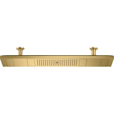 Hansgrohe Axor ShowerHeaven Douchette Or Satinée 1200 x 300 mm - Shower Head - Publicité Hansgrohe Axor ShowerHeaven Douchette Or Satinée 1200 x 300 mm - Shower Head - Publicité